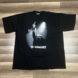 Barry Manilow Vintage 1994 Live In Concert Single Stitch Shirt Tultex Mens Sz XL